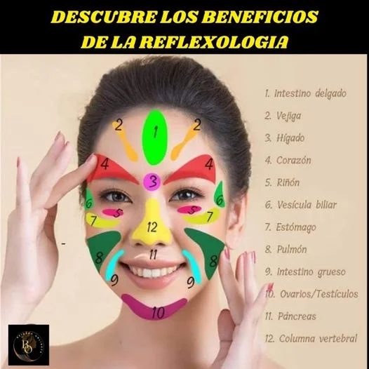 Reflexología facial